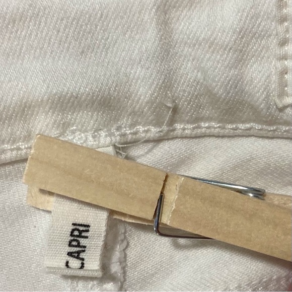 Rag & Bone White Skinny Distressed Jeans - Picture 7 of 16